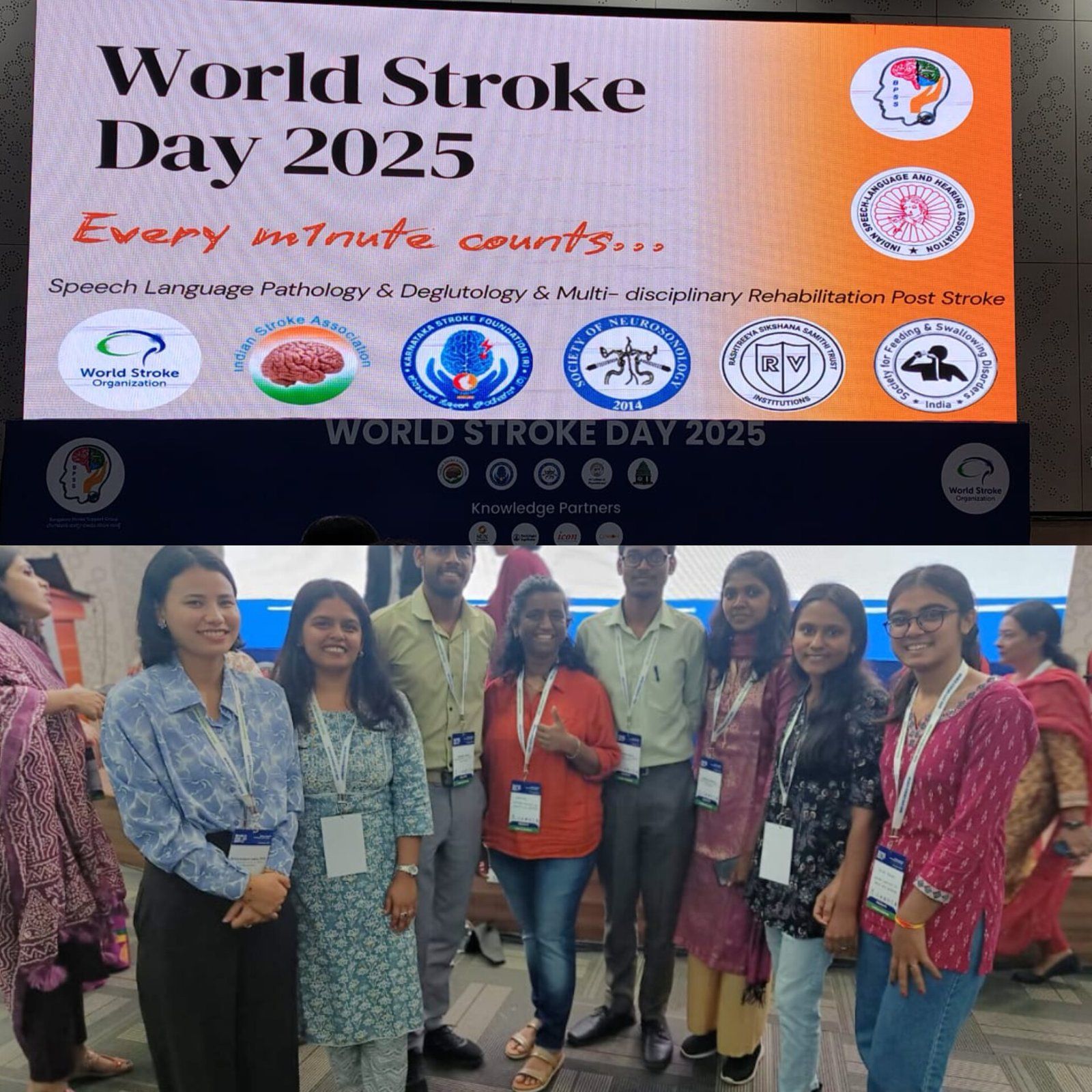 Our students participated in World Stroke Day 2025 at RV Dental College, which was organis…
