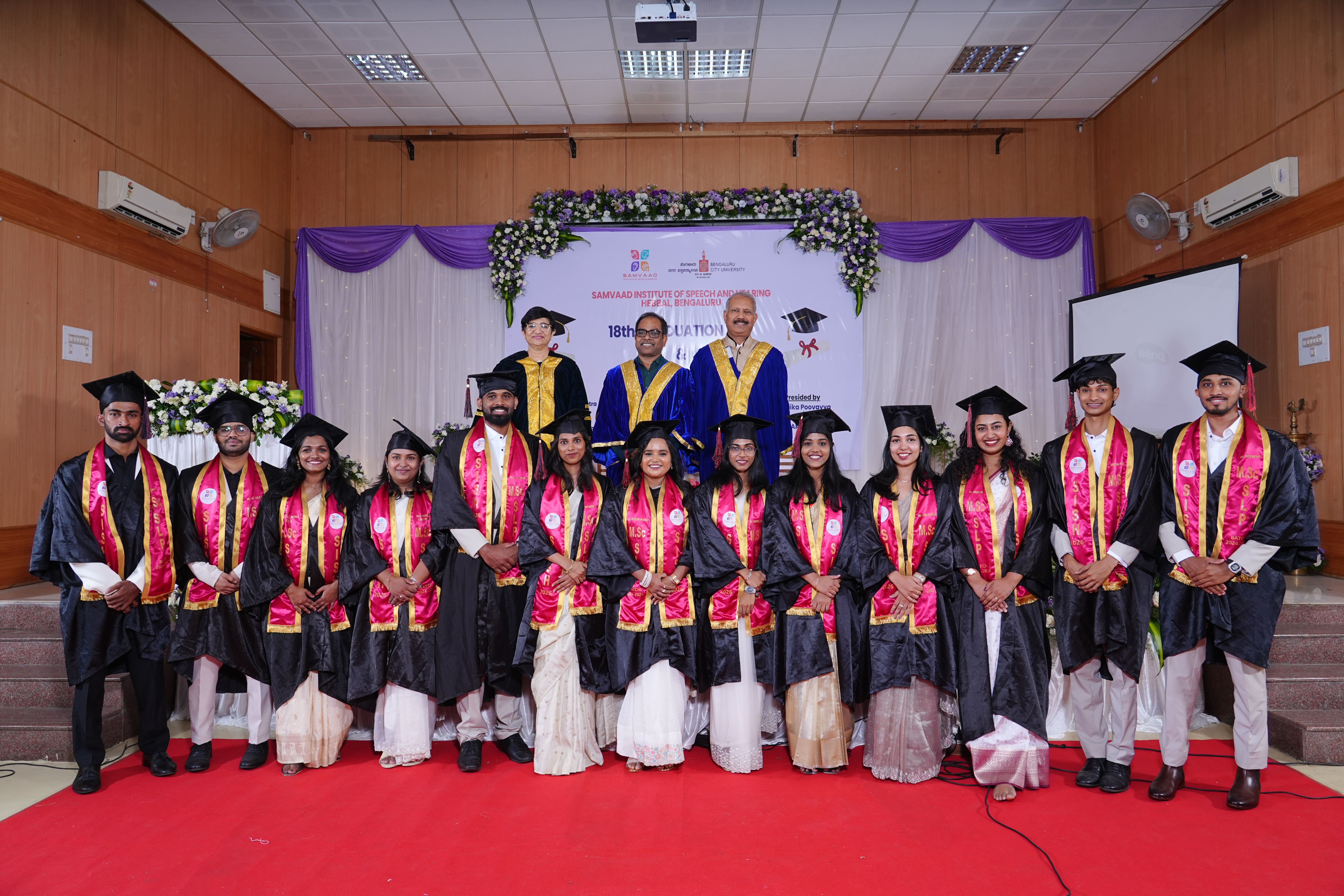 M.Sc. (SLP) graduating class — 2024–2026
