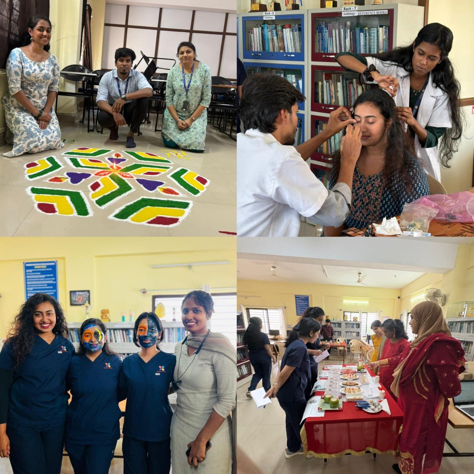 Students of Samvaad Institute along with members of United Student body conducted cultural…