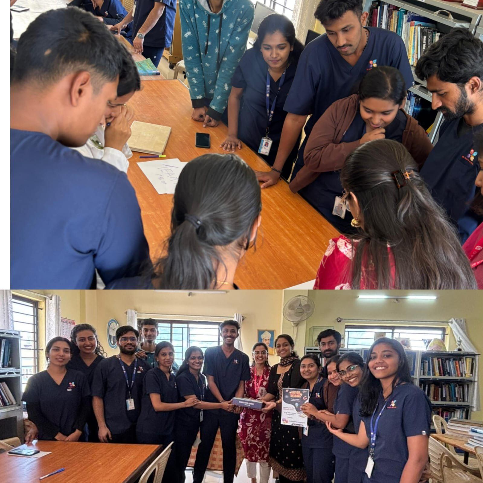 Samvaad Institute – Speech Department staff conducted a library fest for M.Sc SLP the stud…