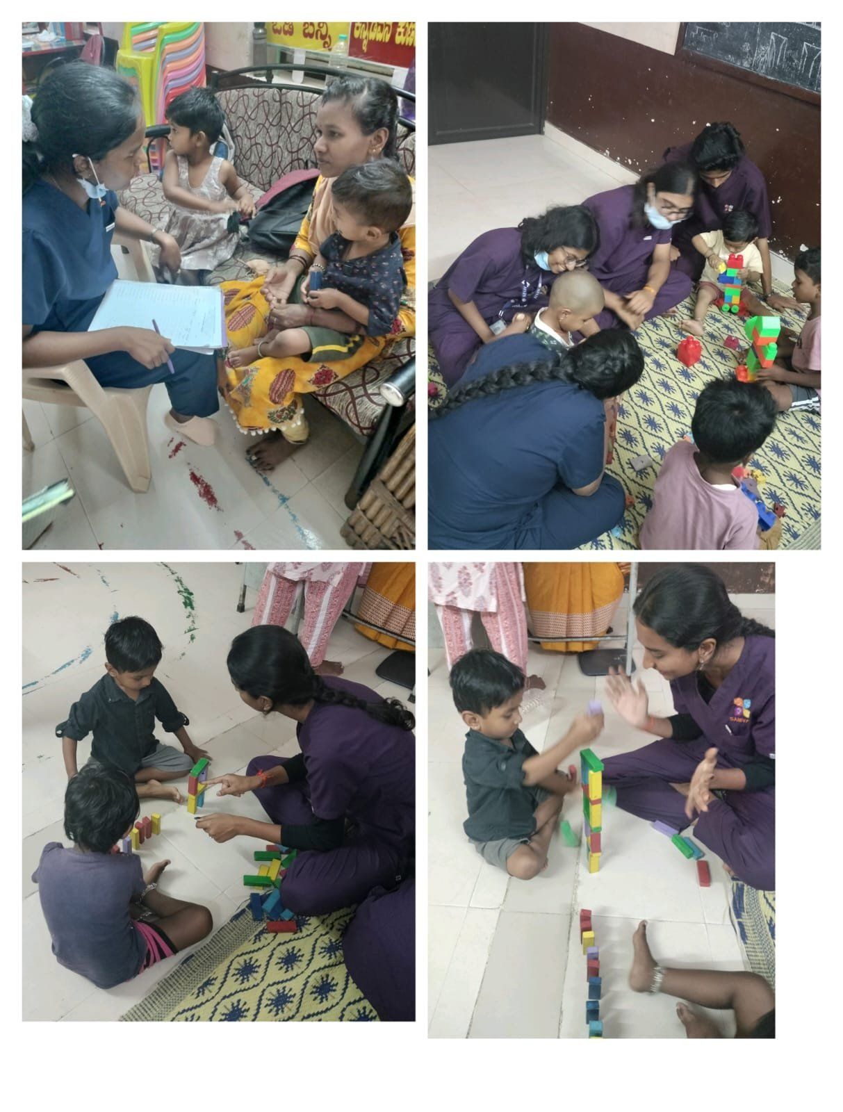 Samvaad Institute conducted Speech and Language screening at Shakthinagar Anganawadi on 14…