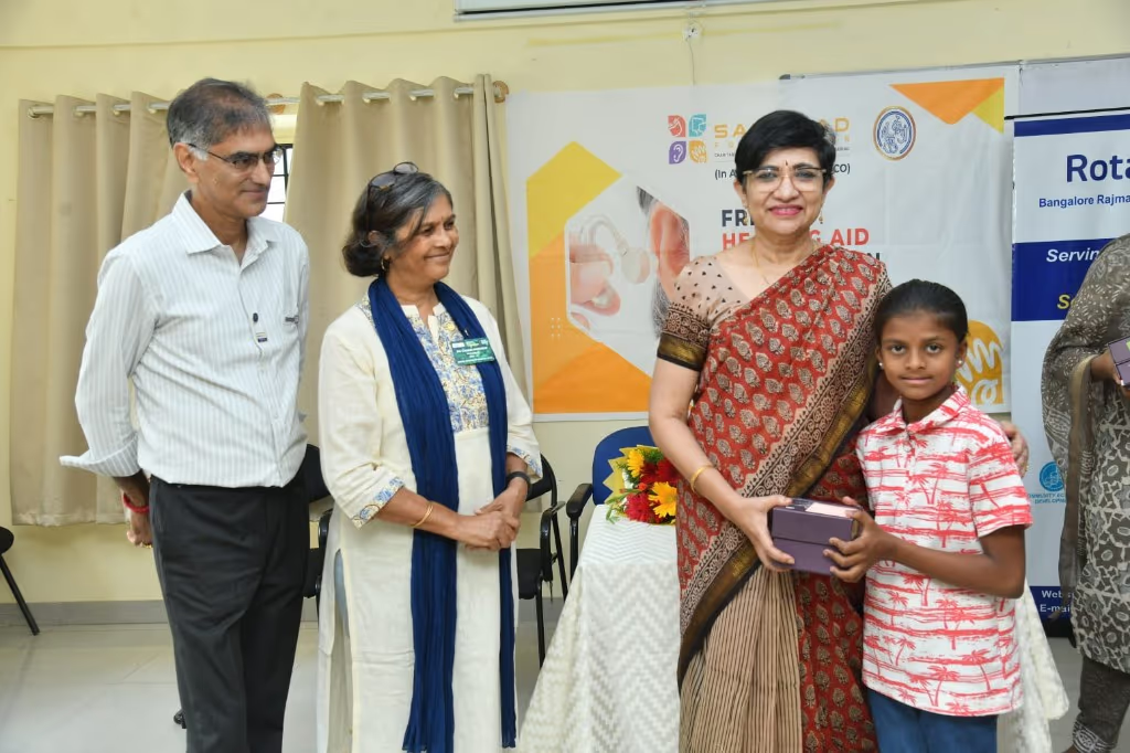 In collaboration with ALIMCO conducted a free hearing aid camp on 10th September 2026 at t…