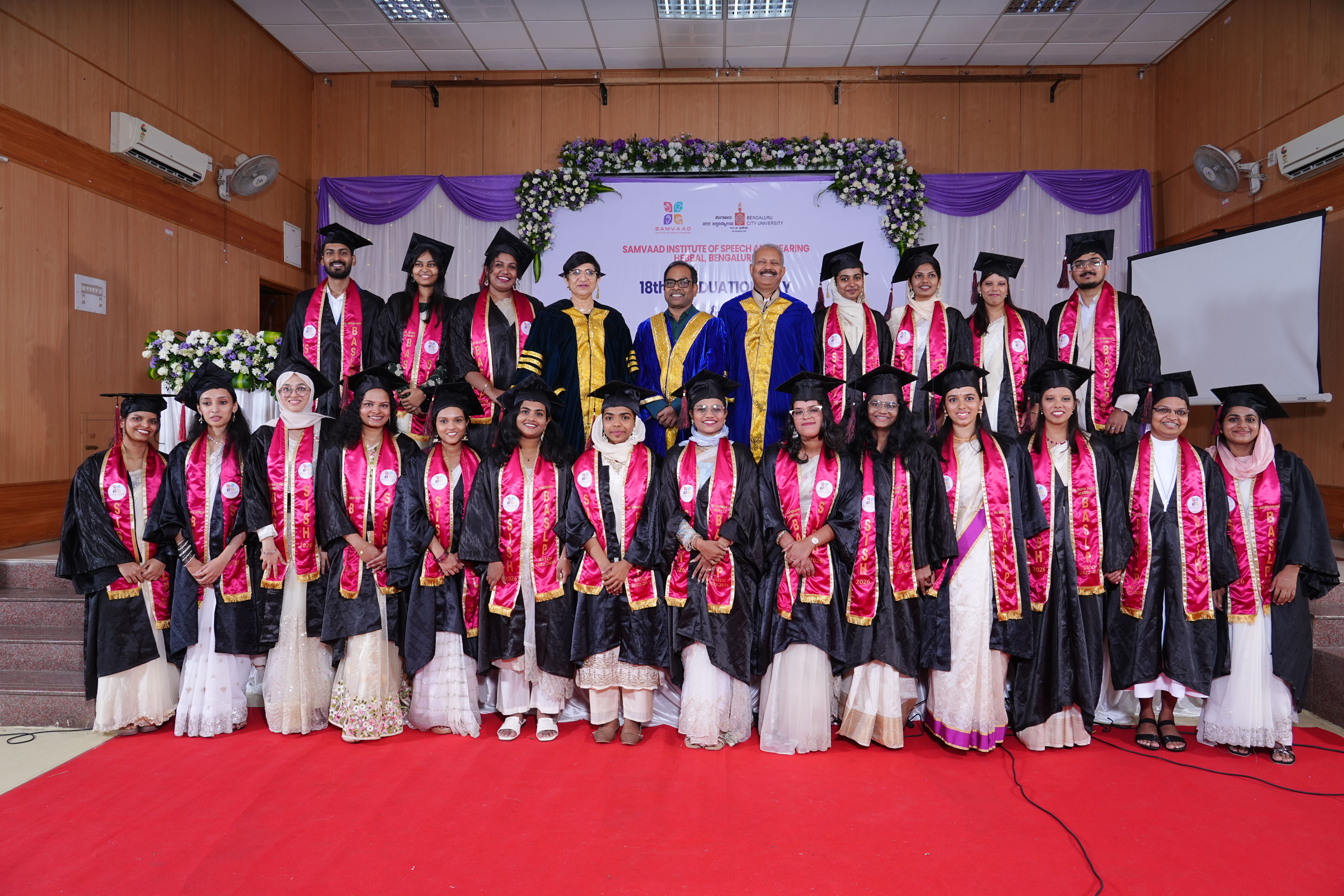 B.Sc. (ASLP) graduating class — 2022–2026