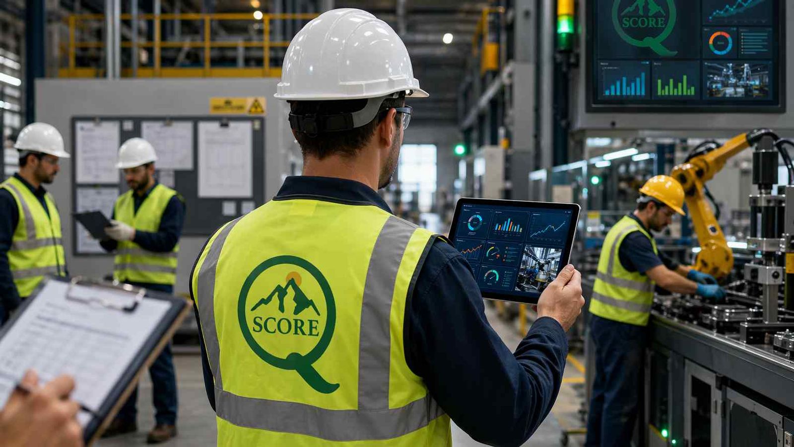 Industrial Workplace Safety Scene