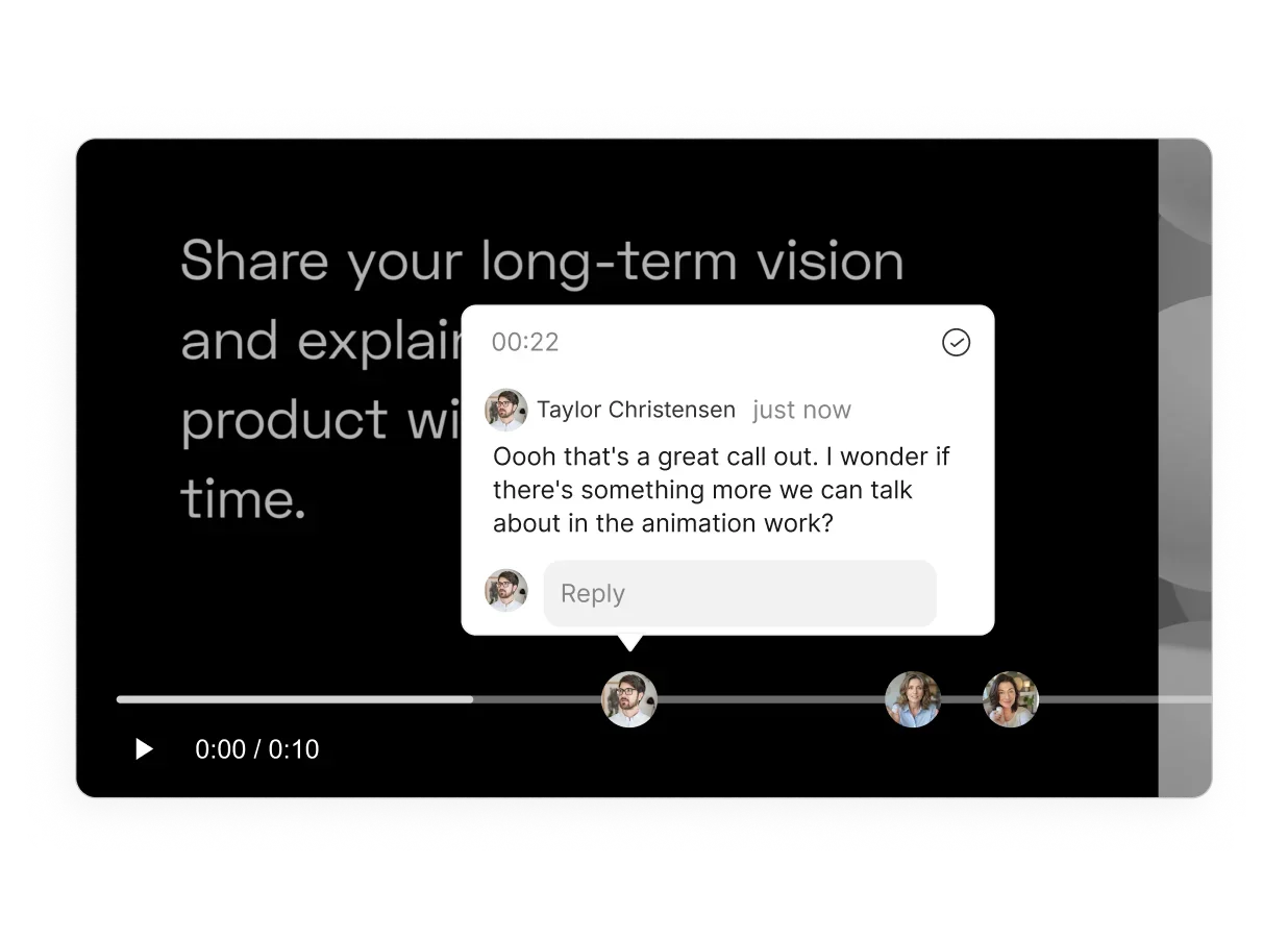 Comments for quick-turn reviews