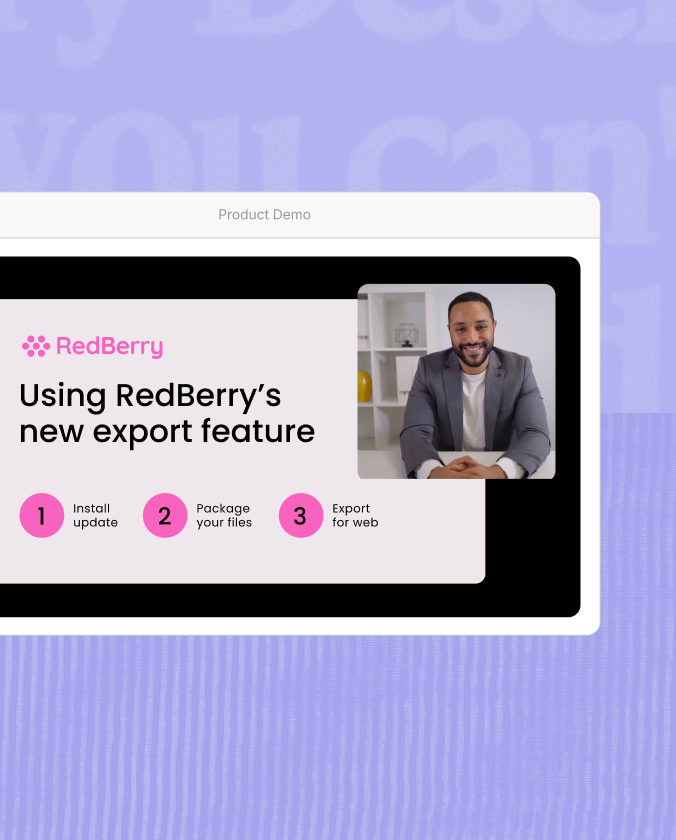 Screen recording in Descript