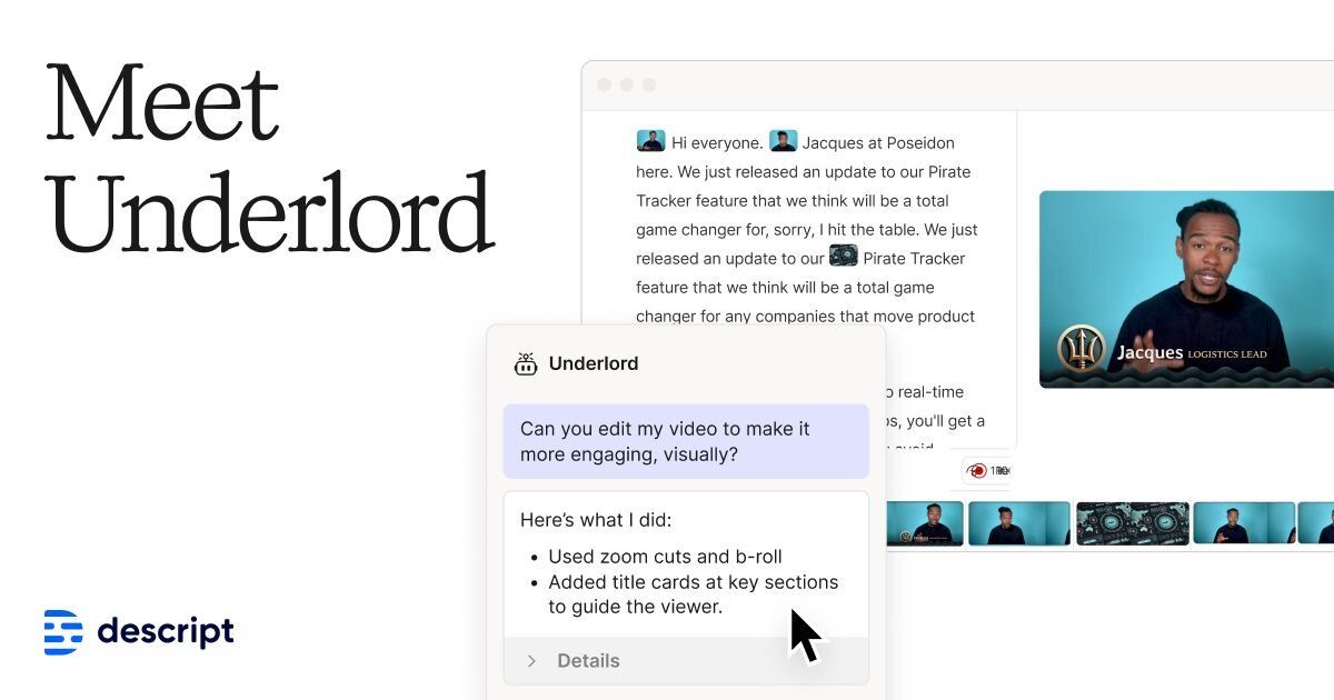 Underlord website preview