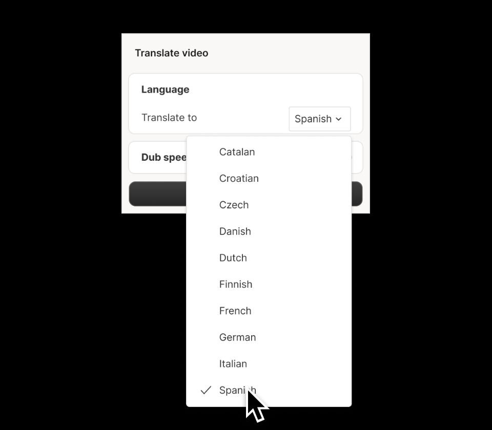 Select a language