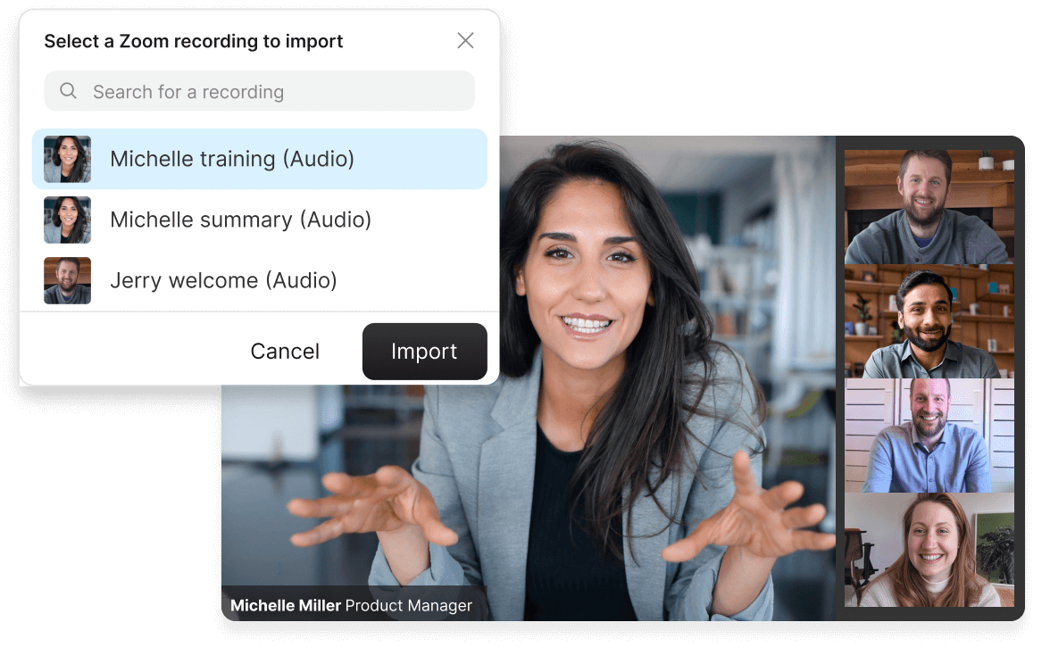 Webinar recordings