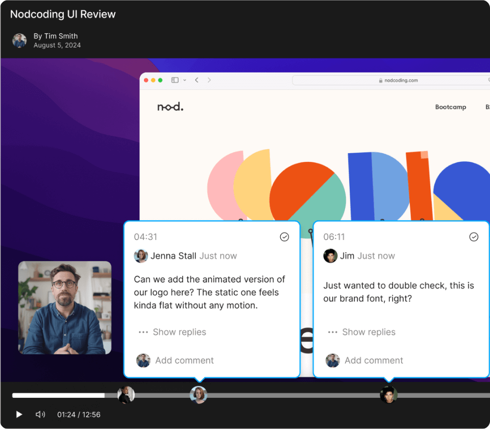 Collaborate with comments
