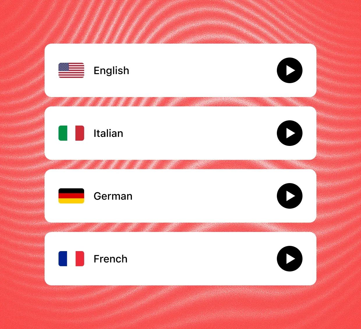 Artificial voices. Real useful.
