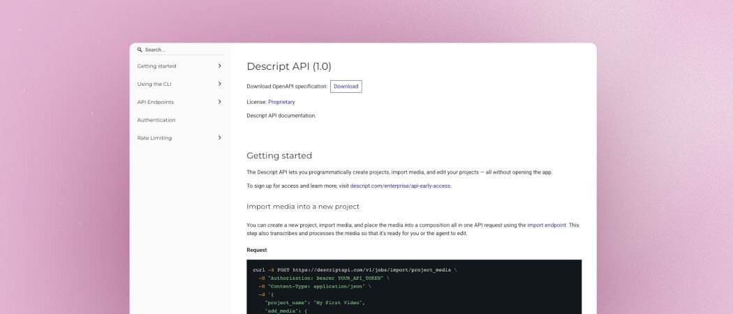 Direct API