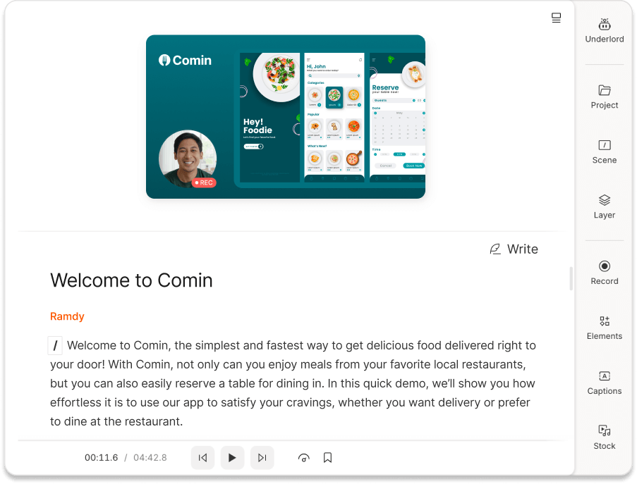 Product demos