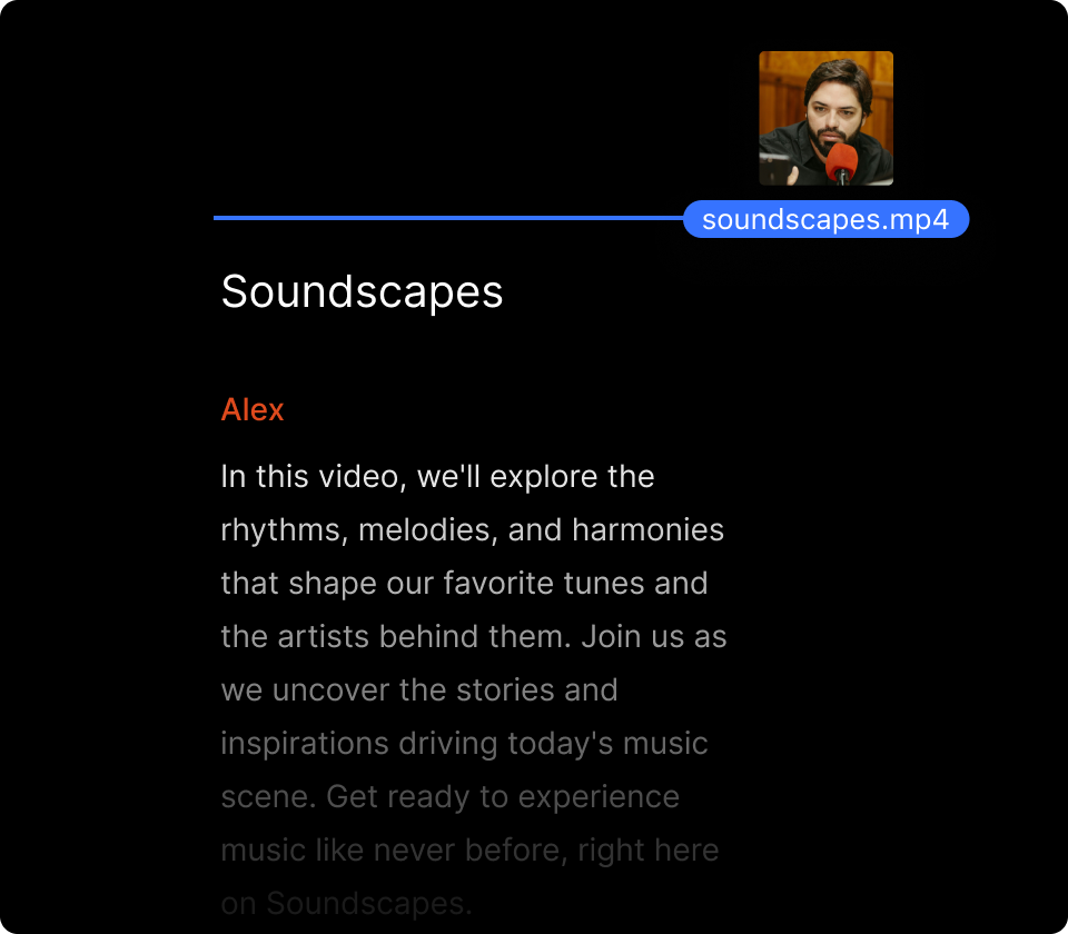 Upload your video
