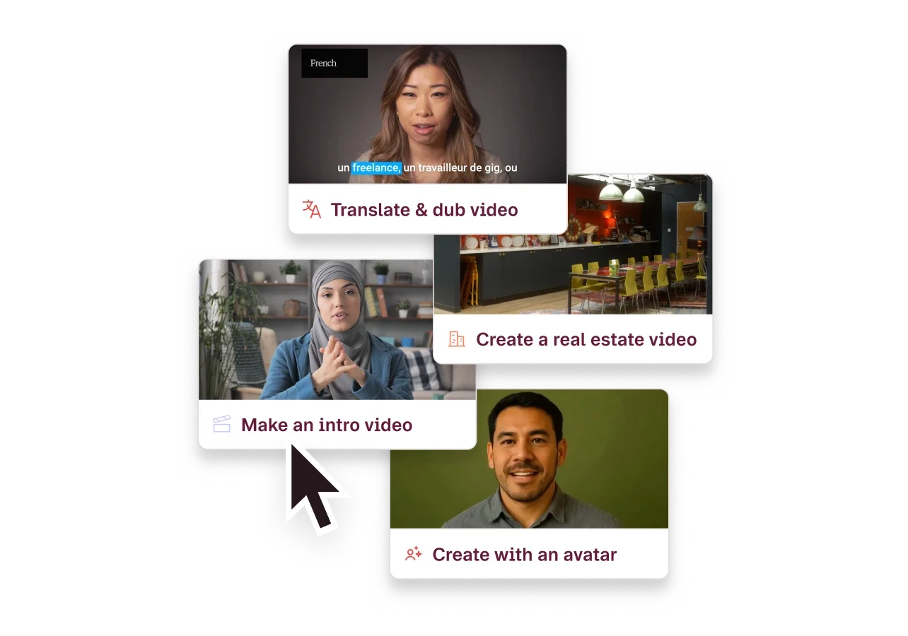 Make it faster with AI templates