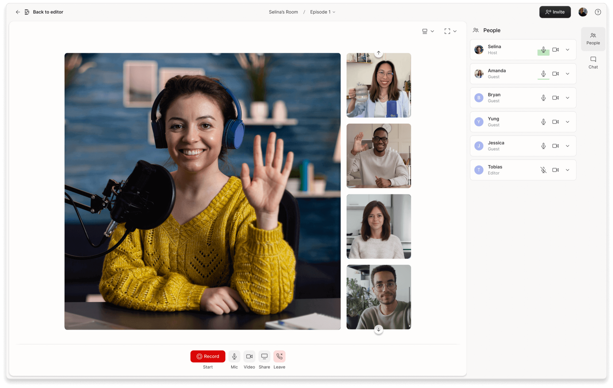 Need the highest-quality video? Get a Room.