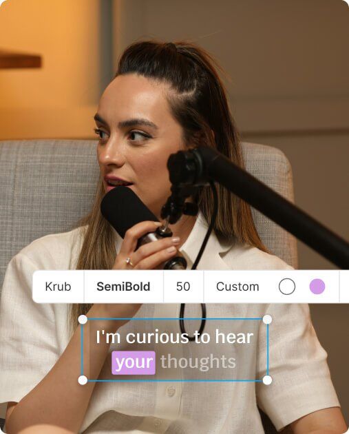 Captions
