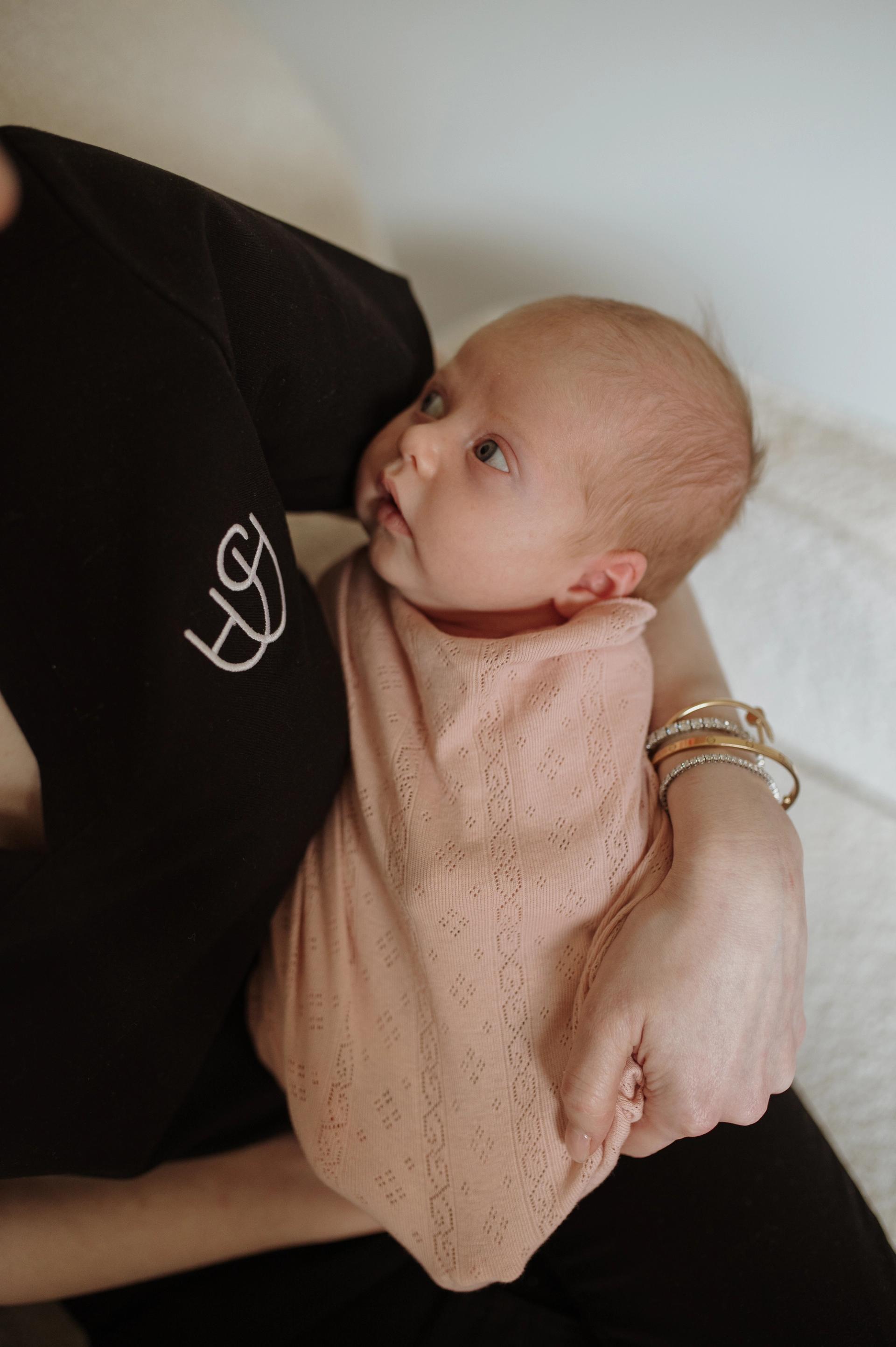 meg holding newborn perth