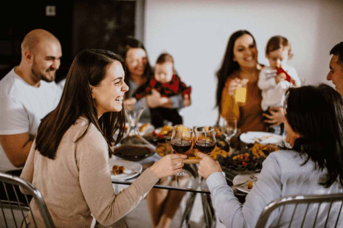 Sunday family lunch in a tradition in Portugal