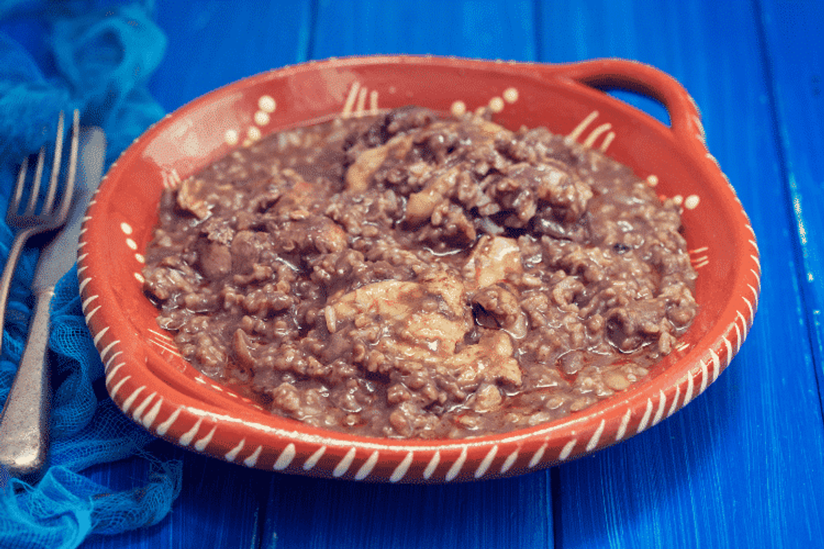 Portuguese dishes cooked with blood