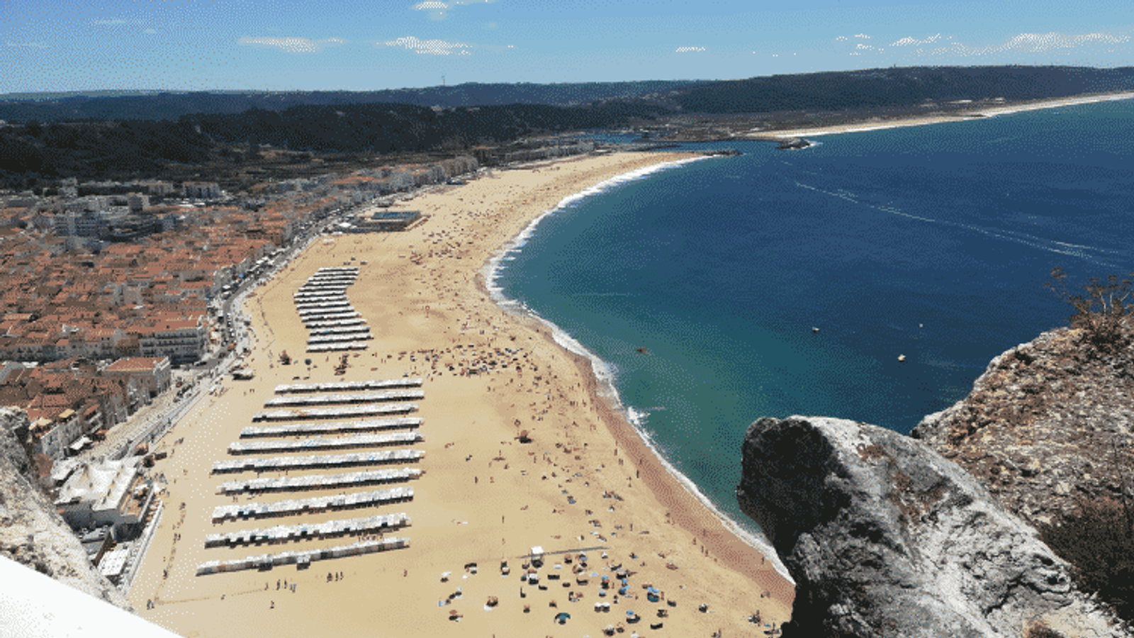 Living in Nazare Leiria Silver Coast of Portugal