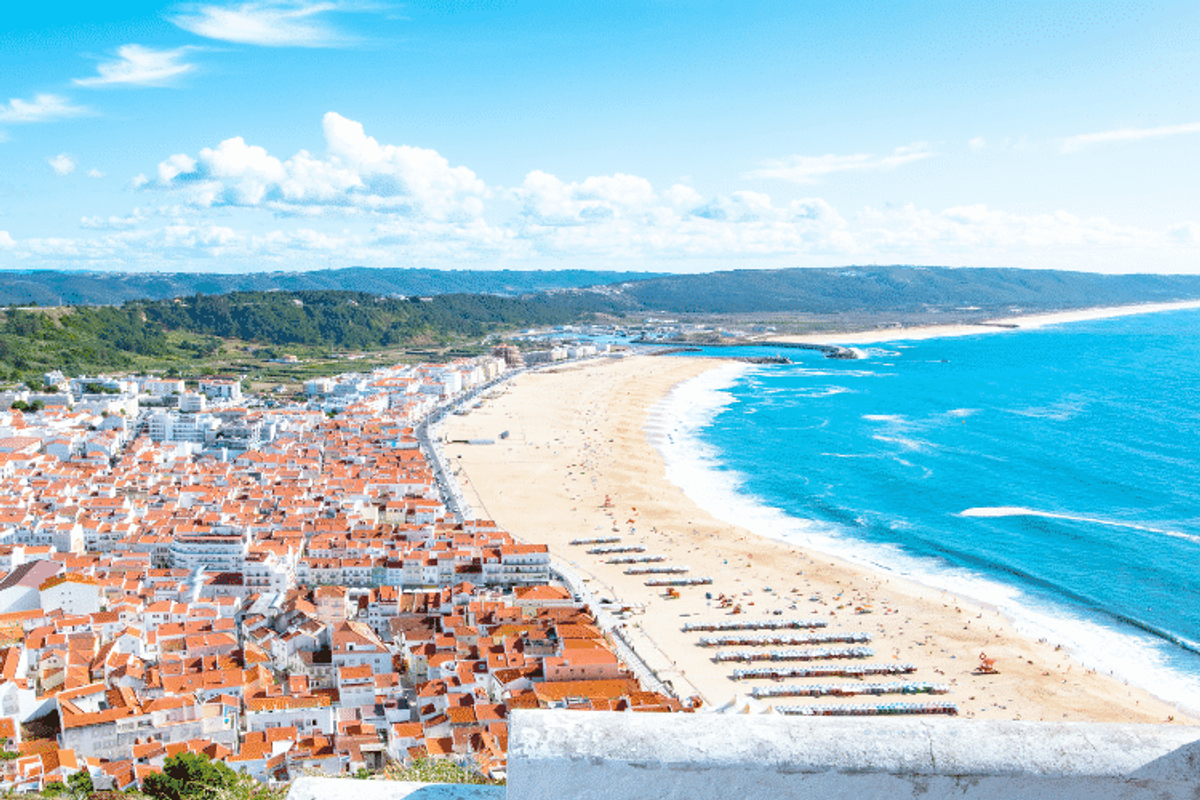 Nazare on the Silver Coast is a cheap place to invest in real estate