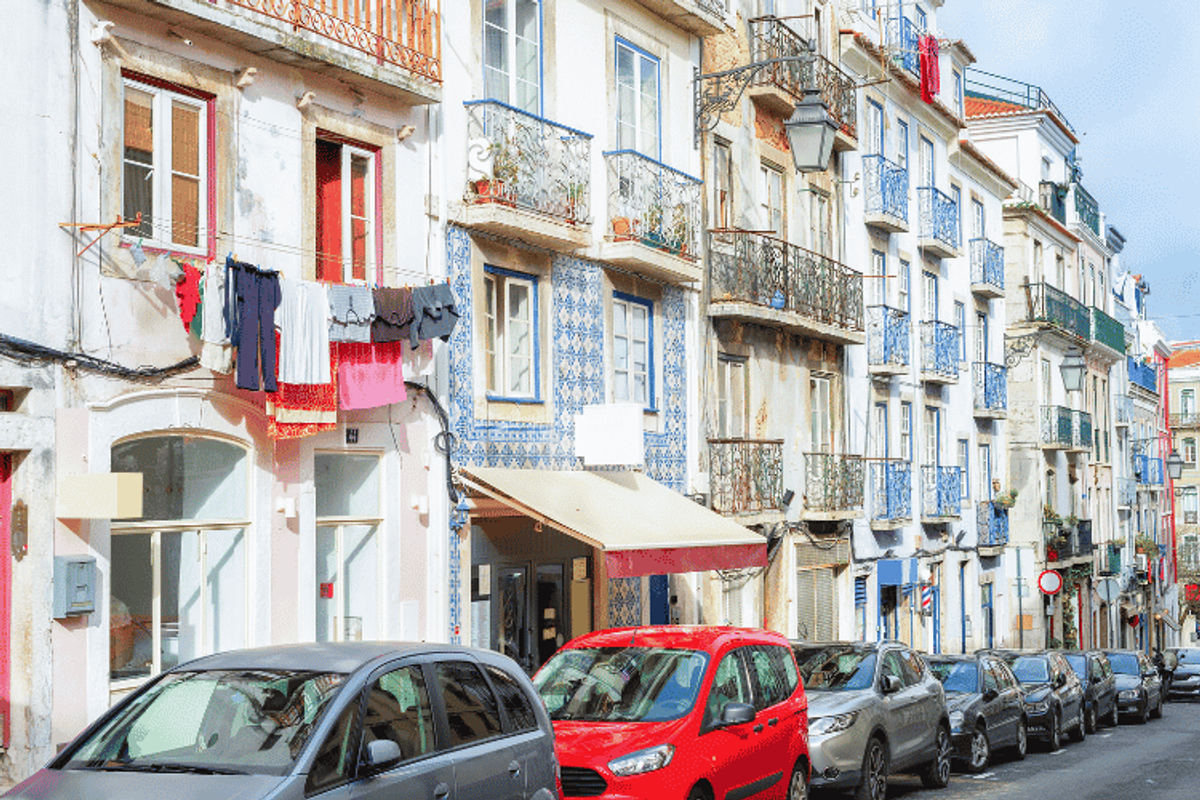 estacionar carro em Portugal