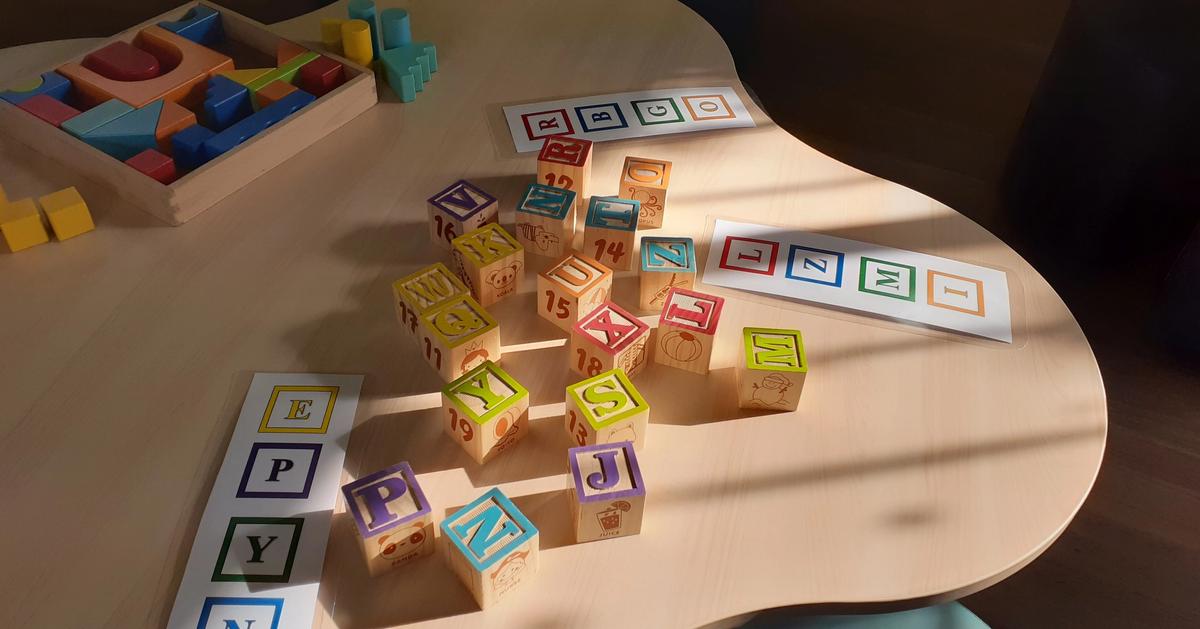 Picture of wooden blocks