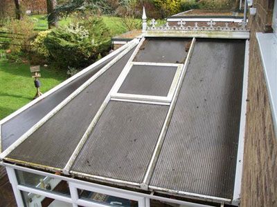 Conservatory before
