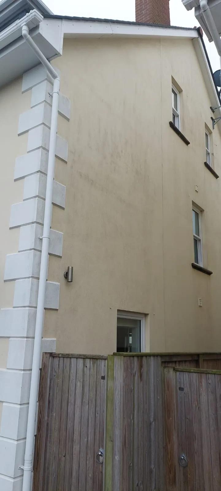 Large render wall after