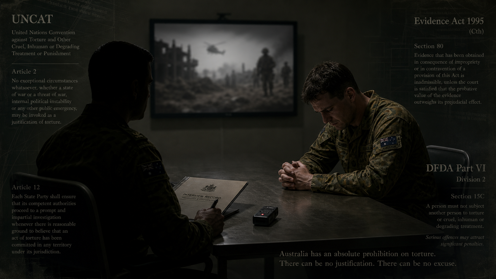 Torture, Coercion, and Evidence Obtained from Witnesses Under Australian and International Law
