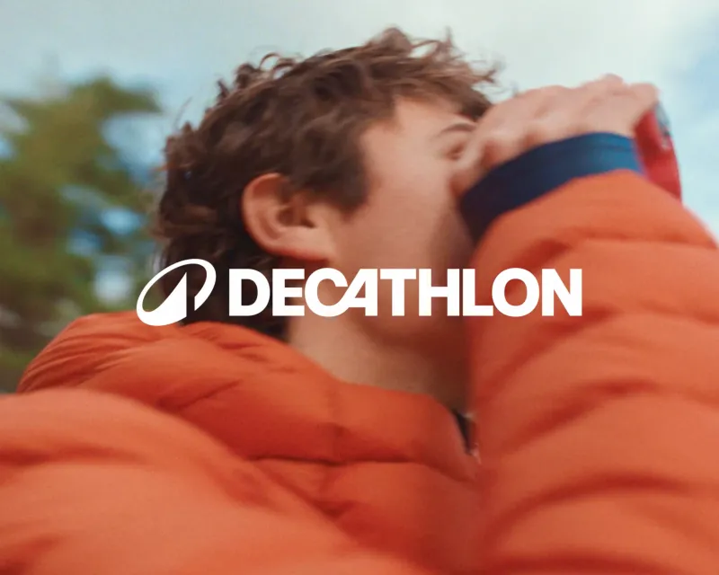Screenshot of Decathlon Brand Identity