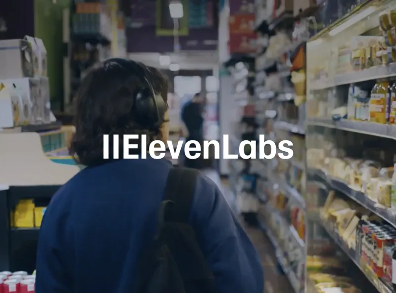 Screenshot of ElevenLabs Brand Identity