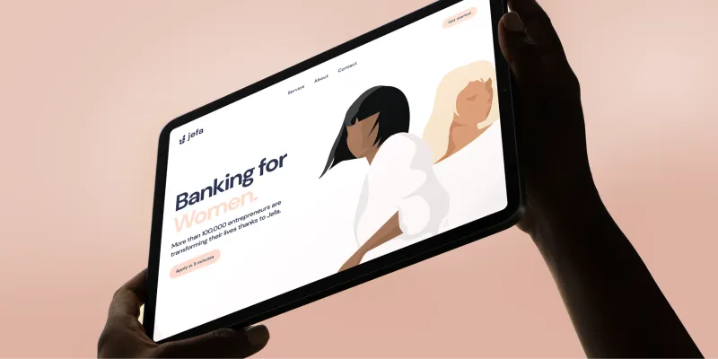 Screenshot of Jefa Brand & Product Redesign