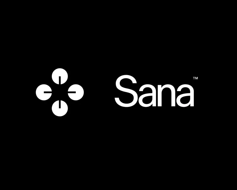 Screenshot of Sana Brand Identity