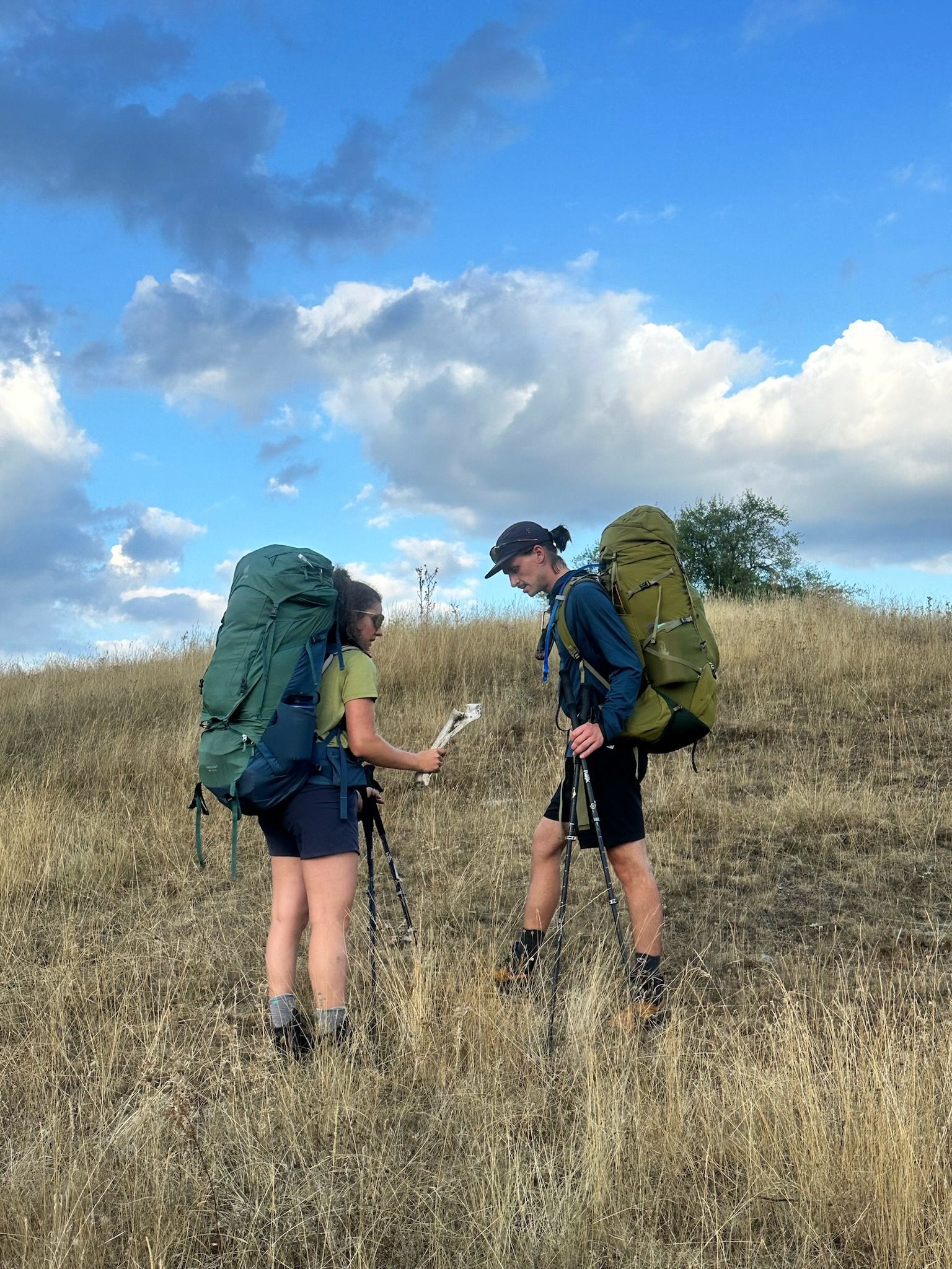 Simon am Wandern