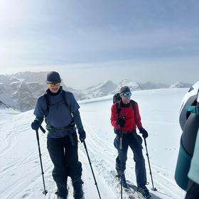 Simon mit Splitboard
