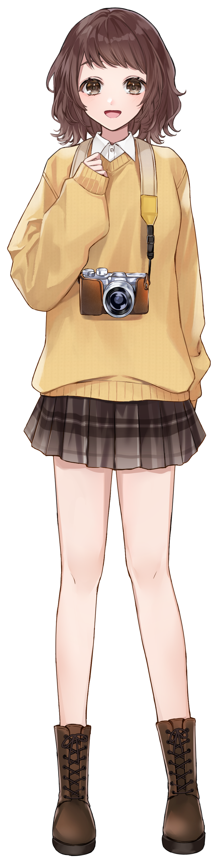朝倉 美咲 全身イラスト
