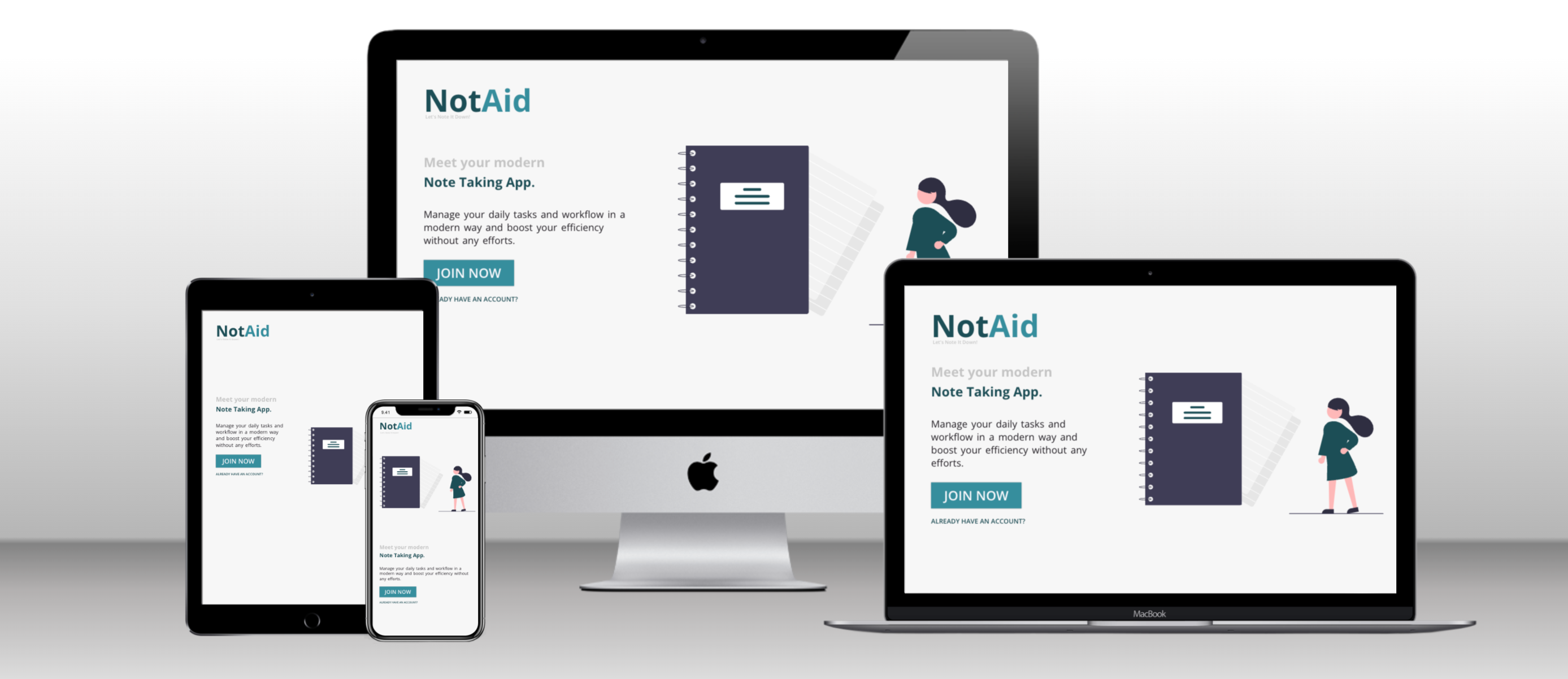 NotAid - The Note Taking App