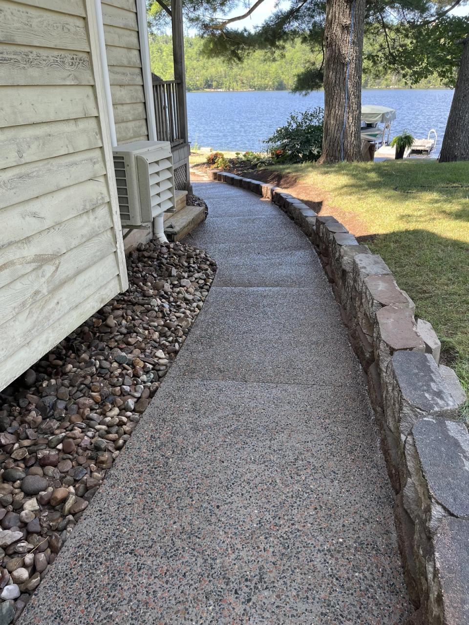 Aggregate Concrete Finish — Halifax