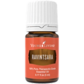 Ravintsara oil bottle