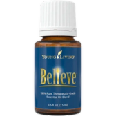 Believe oil bottle