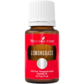 Lemongrass oil bottle