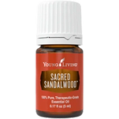 Sacred Sandalwood oil bottle