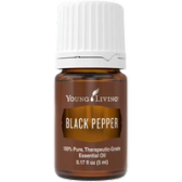 Black Pepper oil bottle