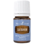 Galbanum oil bottle