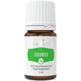 Coriander oil bottle