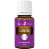 Lavender oil bottle