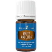 White Angelica oil bottle