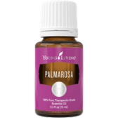 Palmarosa oil bottle